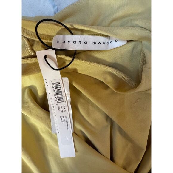 NWT Susana Monaco wrap front cut out dress size Large - Picture 8 of 9